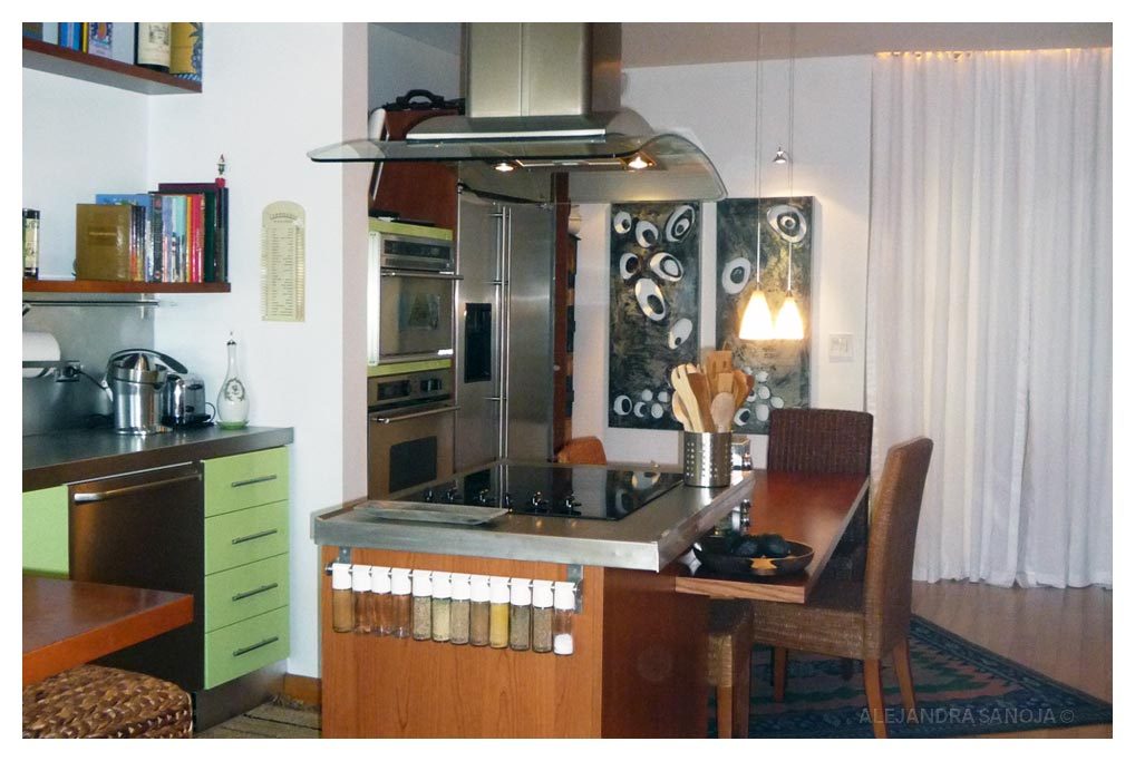 Kitchen - Miami Beach Alvarez House Alejandra Sanoja Design